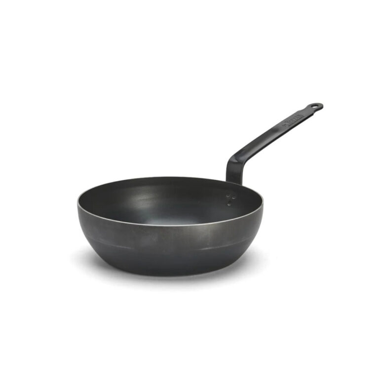 DE BUYER - Sauteuse paysanne DE BUYER Blue Carbon en tôle d'acier - 2 tailles