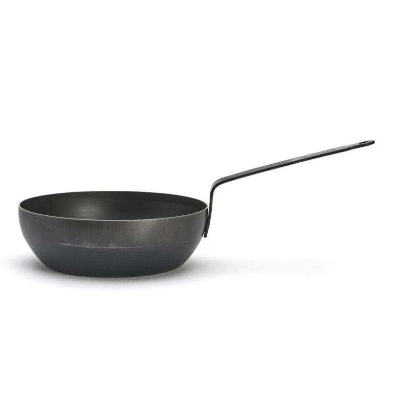 DE BUYER - Sauteuse paysanne DE BUYER Blue Carbon en tôle d'acier - 2 tailles
