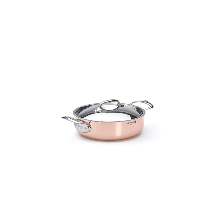 DE BUYER - Sautoir couvercle cuivre Prima Matera De Buyer - 3 tailles