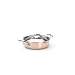 de Buyer - Sautoir DE BUYER Inocuivre cuivre-inox avec couvercle – 3 tailles