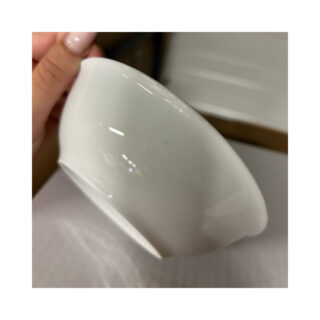 DEGRENNE - Second choix GUY DEGRENNE lot de 6 coupelles Eclipse Blanc porcelaine