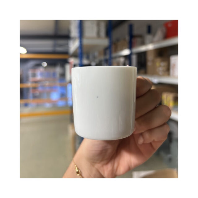 Degrenne - Second choix DEGRENNE lot de 6 tasses à café L Blanc 10cl porcelaine