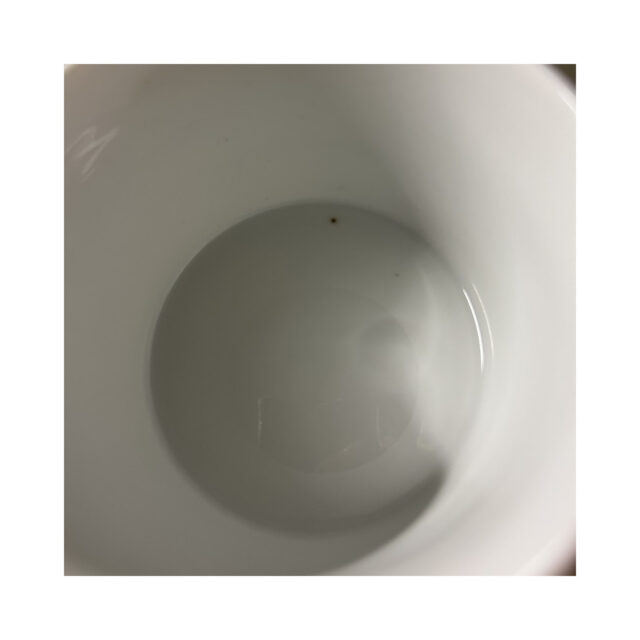 Degrenne - Second choix DEGRENNE lot de 6 tasses à thé L Blanc 25cl porcelaine