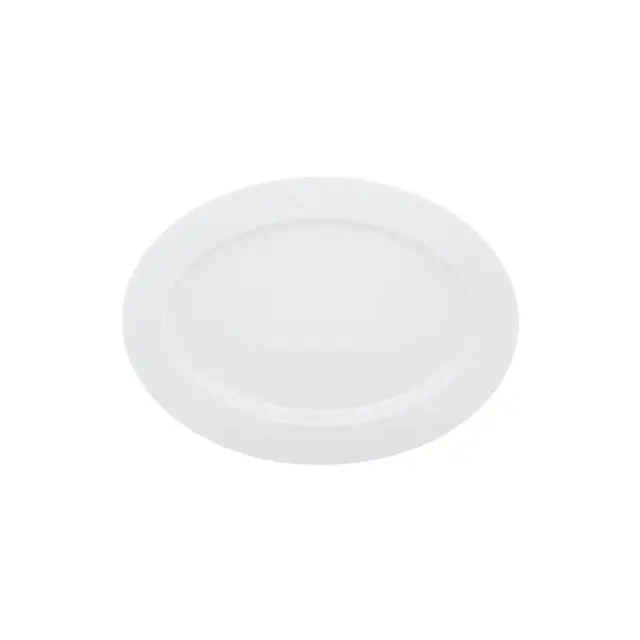 DEGRENNE - Second choix DEGRENNE Plat ovale Eclipse Blanc 36,5×26,5cm  porcelaine