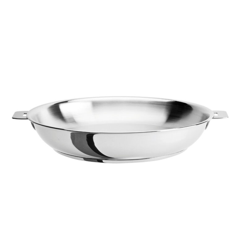 CRISTEL - Set batterie 2 poêles hautes Cristel Mutine amovibles inox 24 et 28cm