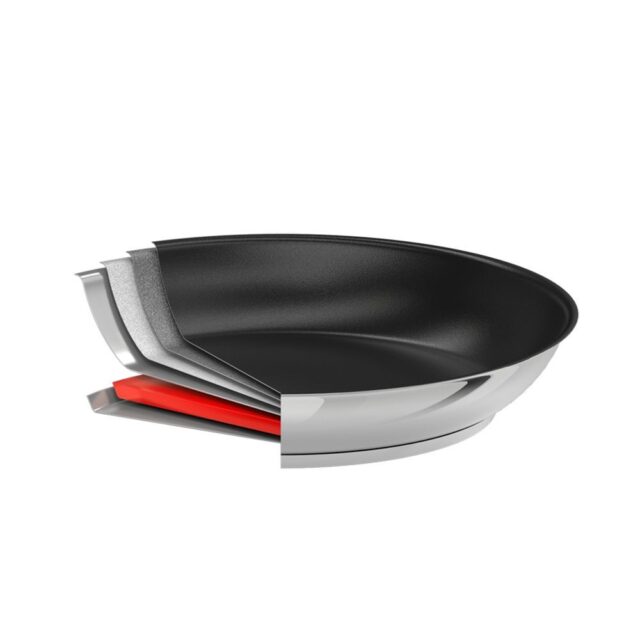 CRISTEL - Set batterie CRISTEL Mutine 2 poêles amovibles 24 et 28cm avec poignée