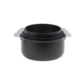 CRISTEL - Set batterie de 3 casseroles Cristel Cookway poignée amovible
