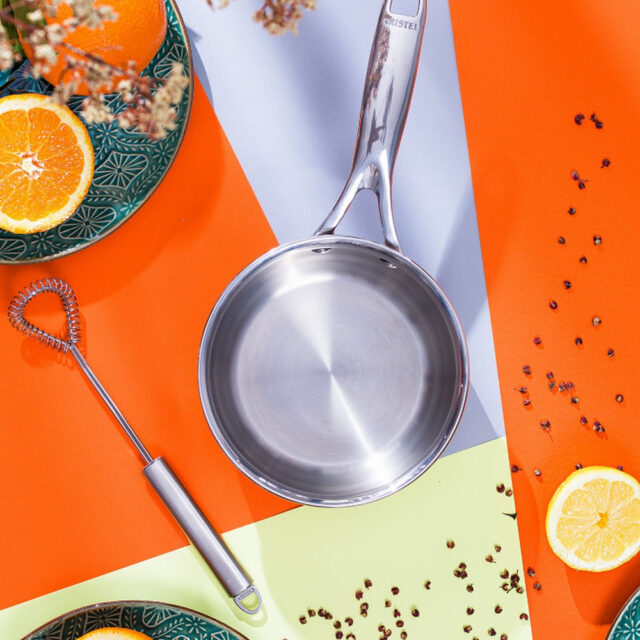 CRISTEL - Set batterie 4 casseroles Castel Pro Cristel