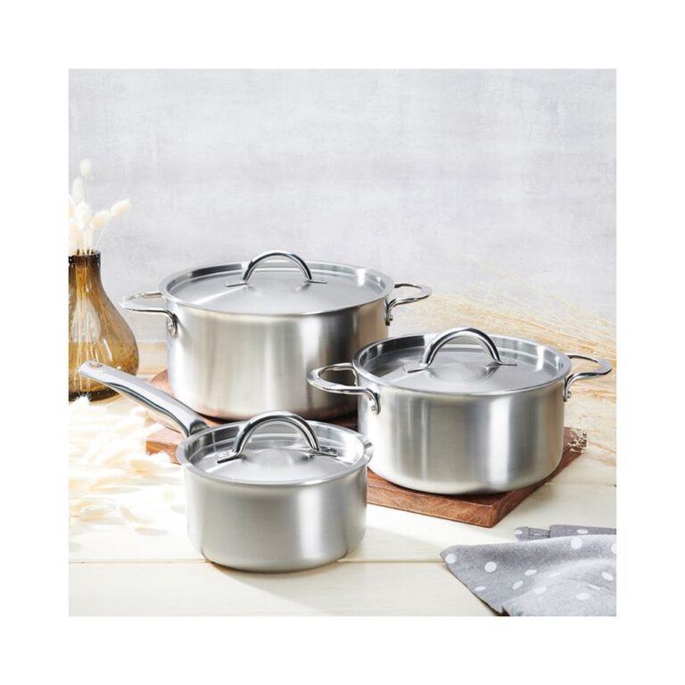 DE BUYER - Set batterie 6 pièces Alchimy De Buyer casserole faitout