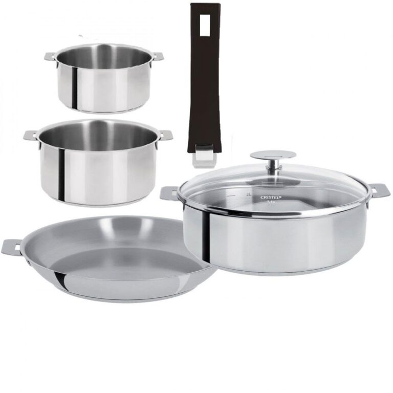 CRISTEL - Set batterie Cristel Mutine Amovible 6 pièces