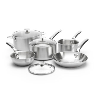 de Buyer - Set batterie 8 pièces DE BUYER Alchimy poêle sauteuse casseroles faitout