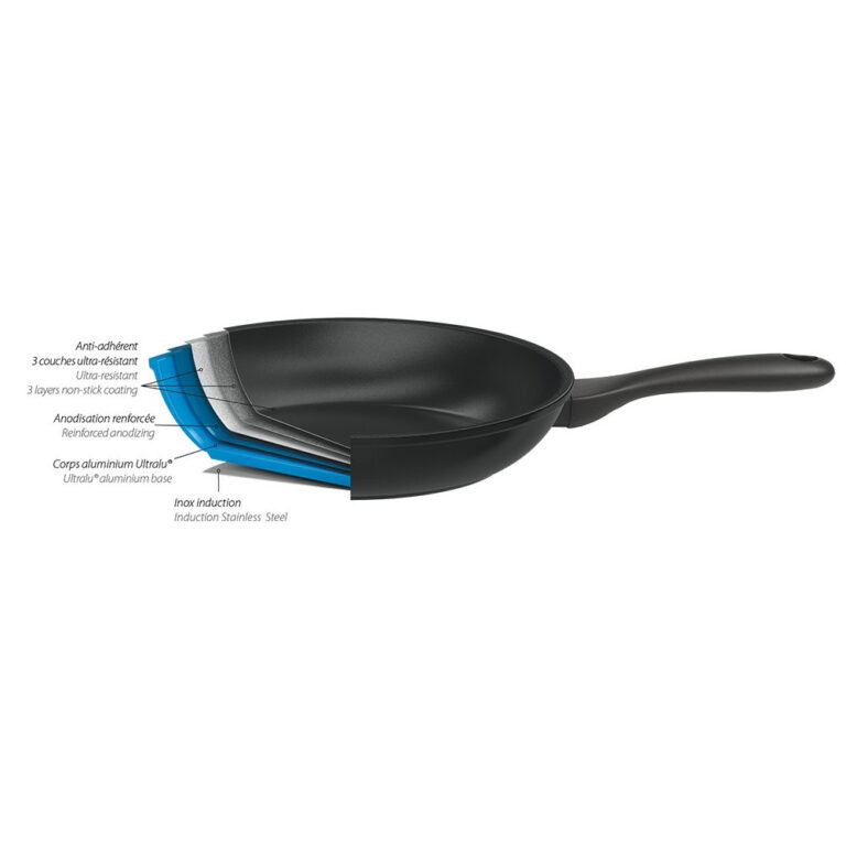 CRISTEL - Set batterie Cristel Cookway 2 poêles fixes 24 28cm
