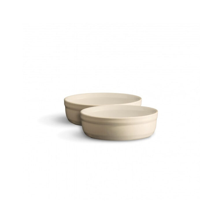 EMILE HENRY - Set de 2 ramequins Emile Henry à crème brûlée