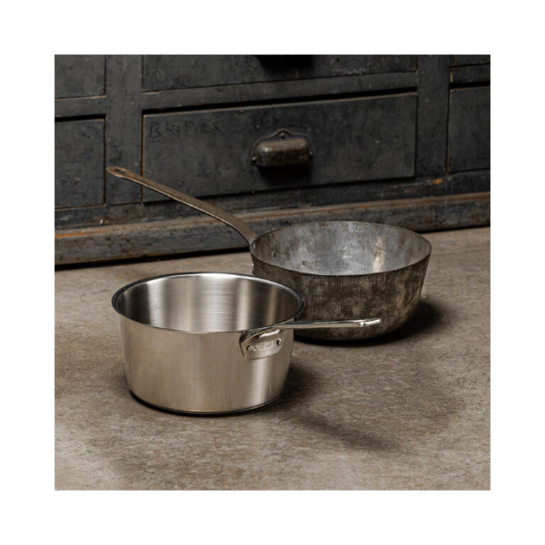 CRISTEL - Set de 3 casseroles CRISTEL 1826 inox brossé
