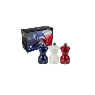 Peugeot Saveurs - Set de 3 moulins à poivre et à sel Peugeot Bistro Trio France