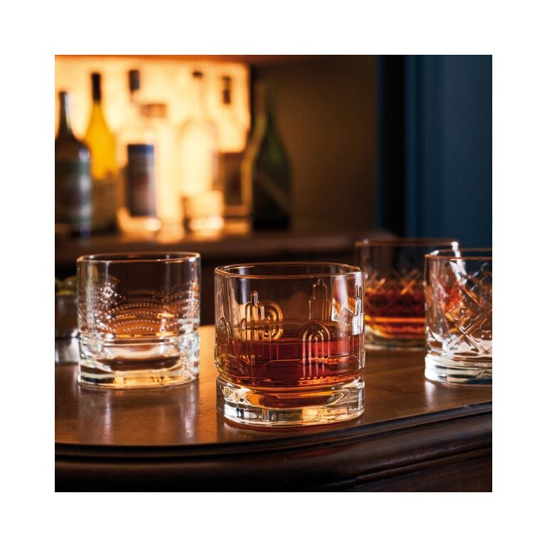LA ROCHERE - Set de 4 verres à whisky Dandy LA ROCHERE
