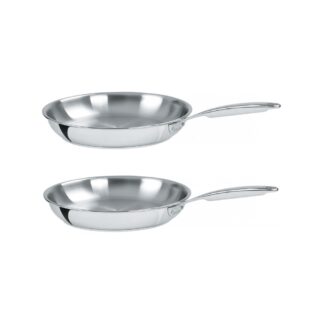 CRISTEL - Set batterie CRISTEL Castel Pro 2 poêles inox de 20cm et 24cm