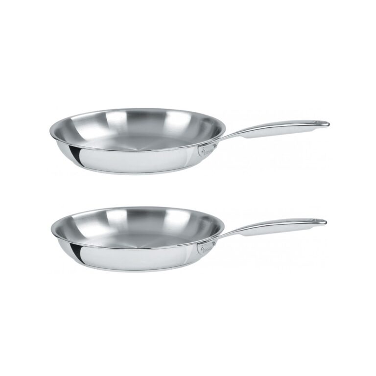 CRISTEL - Set batterie CRISTEL Castel Pro 2 poêles inox de 20cm et 24cm