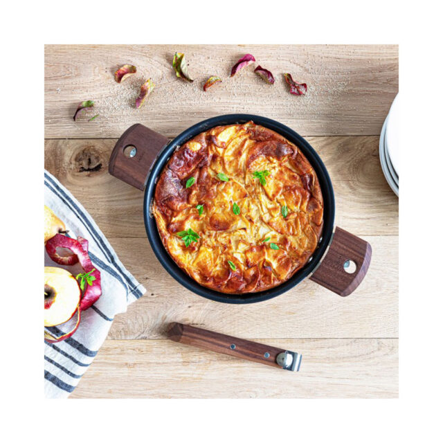 CRISTEL - Set poignée et anses amovibles CRISTEL Casteline en bois - 3 finitions