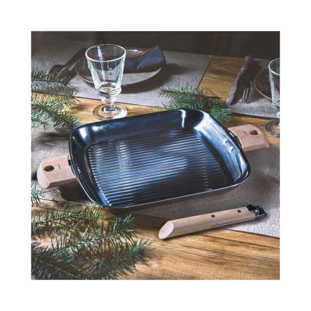 CRISTEL - Set poignée et anses amovibles CRISTEL Casteline en bois - 3 finitions