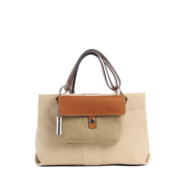 TUSSOR - Small Grège & Mobile Sable