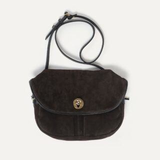 Bleu de Chauffe - Soft musette S Janice  Marron Foncé