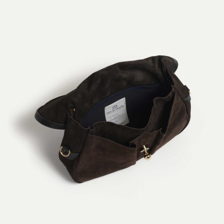 Bleu De Chauffe - Soft musette S Janice - Marron Foncé
