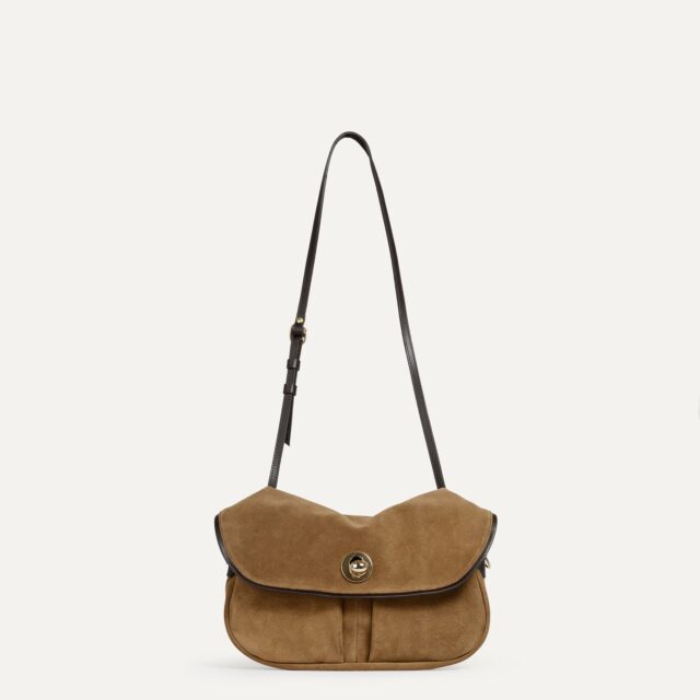 Bleu De Chauffe - Soft musette S Janice - Marron Noisette