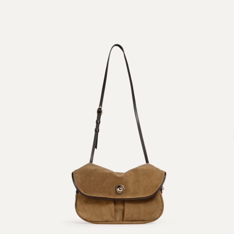 Bleu De Chauffe - Soft musette S Janice - Marron Noisette
