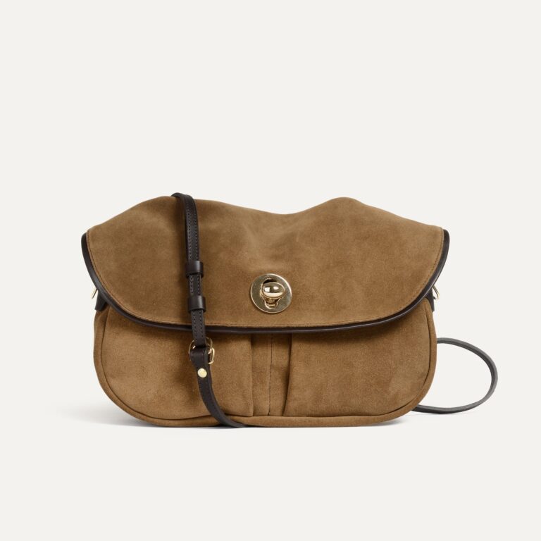 Bleu De Chauffe - Soft musette S Janice - Marron Noisette