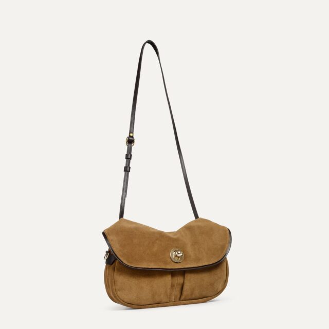 Bleu De Chauffe - Soft musette S Janice - Marron Noisette