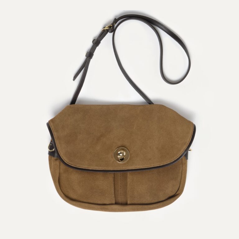 soft musette s janice marron noisette Bleu De Chauffe - Soft musette S Janice - Marron Noisette