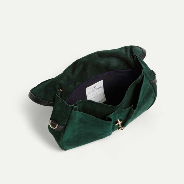 Bleu De Chauffe - Soft musette S Janice - Vert Foncé