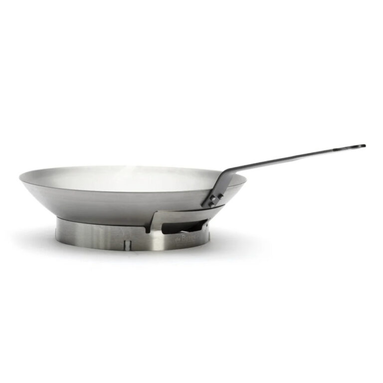 DE BUYER - Support DE BUYER pour wok demi-sphérique en inox
