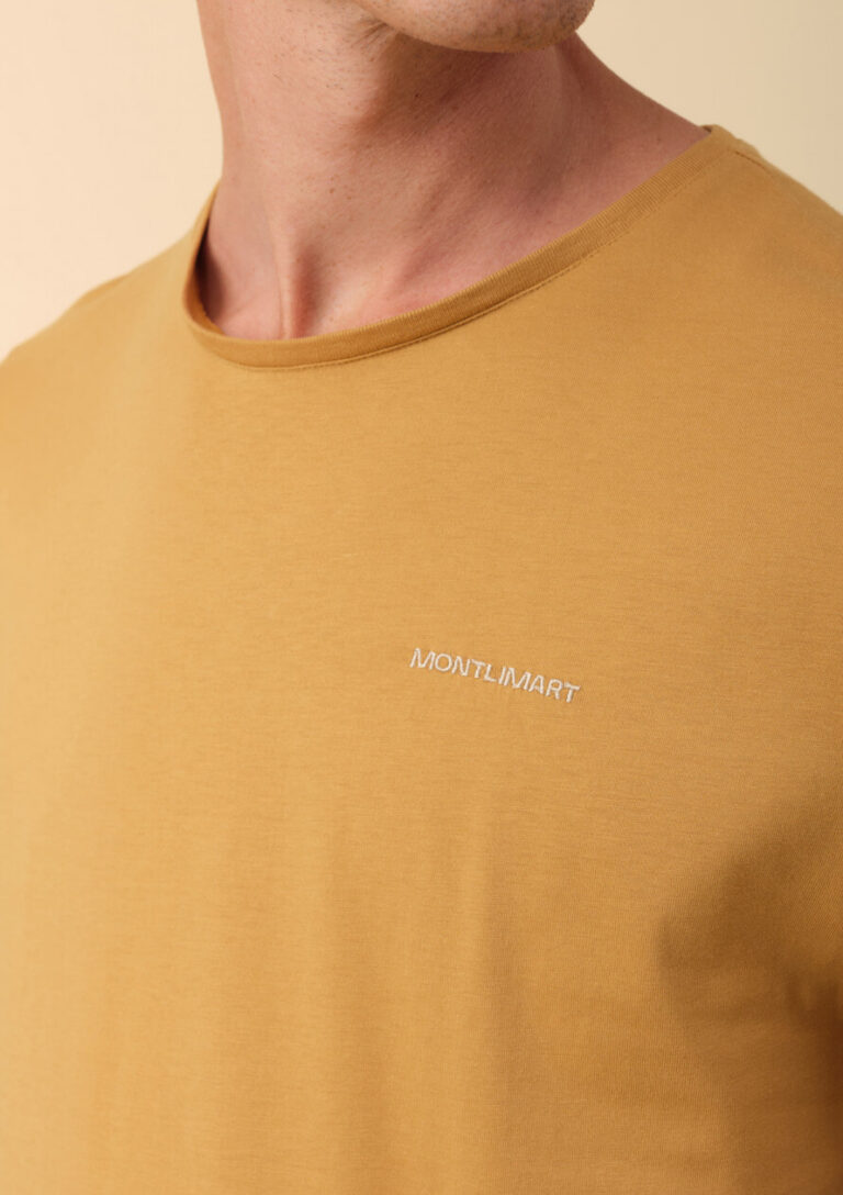 Montlimart - T-SHIRT BLASON OCRE