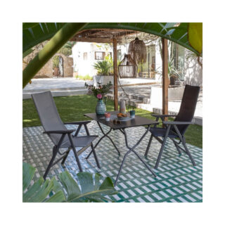 LAFUMA Mobilier - Table Anytime Fusain LAFUMA MOBILIER – 2 tailles