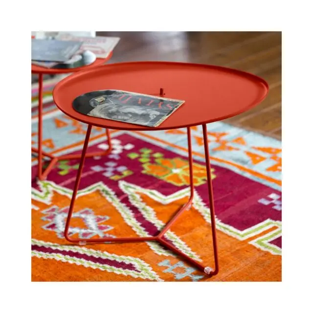 Fermob - Table basse FERMOB Cocotte plateau amovible – 25 coloris