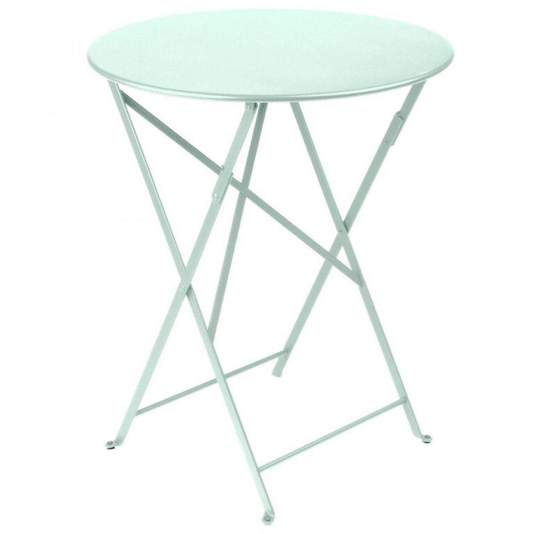 FERMOB - Table à manger ronde FERMOB Bistro D.77cm - 25 coloris