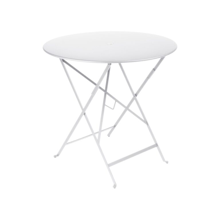 FERMOB - Table à manger ronde FERMOB Bistro D.77cm - 25 coloris
