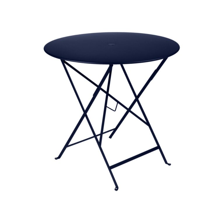 FERMOB - Table à manger ronde FERMOB Bistro D.77cm - 25 coloris