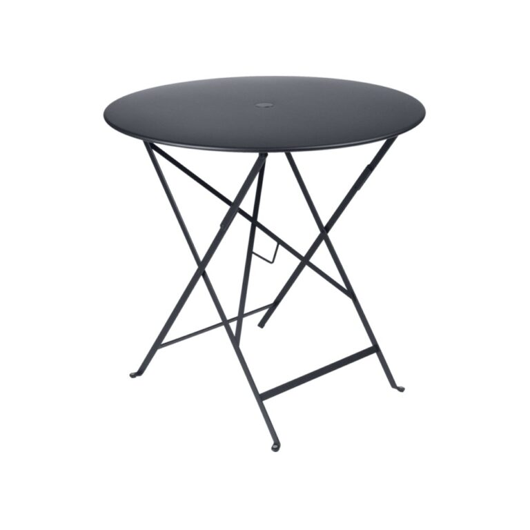 FERMOB - Table à manger ronde FERMOB Bistro D.77cm - 25 coloris