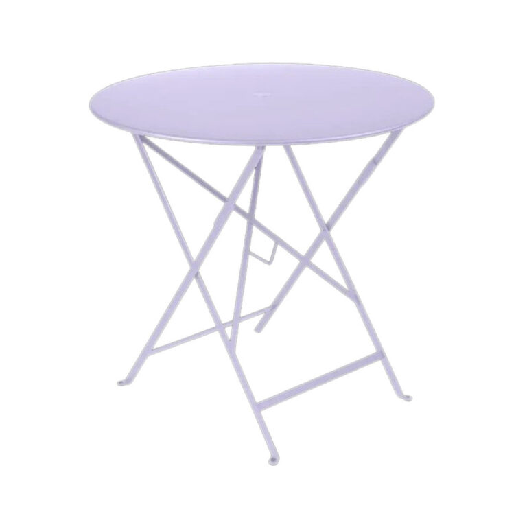FERMOB - Table bistro pliante ronde Fermob en acier 77cm - 23 coloris