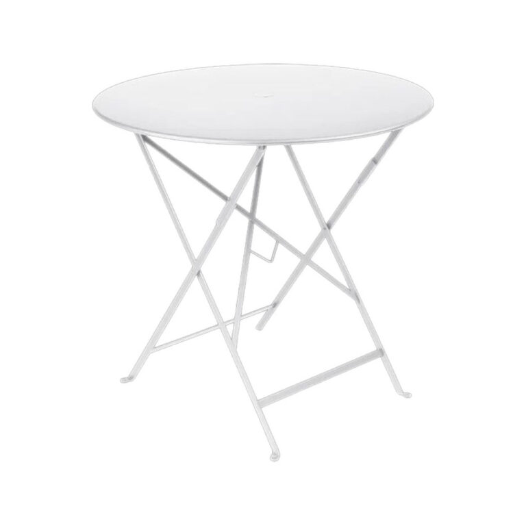 FERMOB - Table bistro pliante ronde Fermob en acier 77cm - 23 coloris