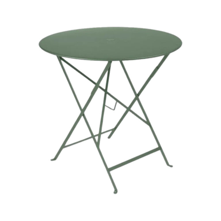 FERMOB - Table bistro pliante ronde Fermob en acier 77cm - 23 coloris
