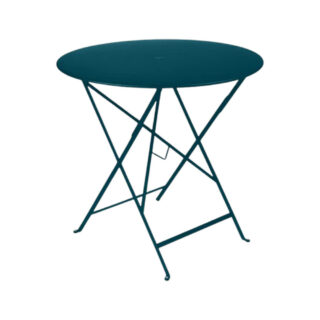 Fermob - Table bistro pliante ronde Fermob en acier 77cm – 23 coloris