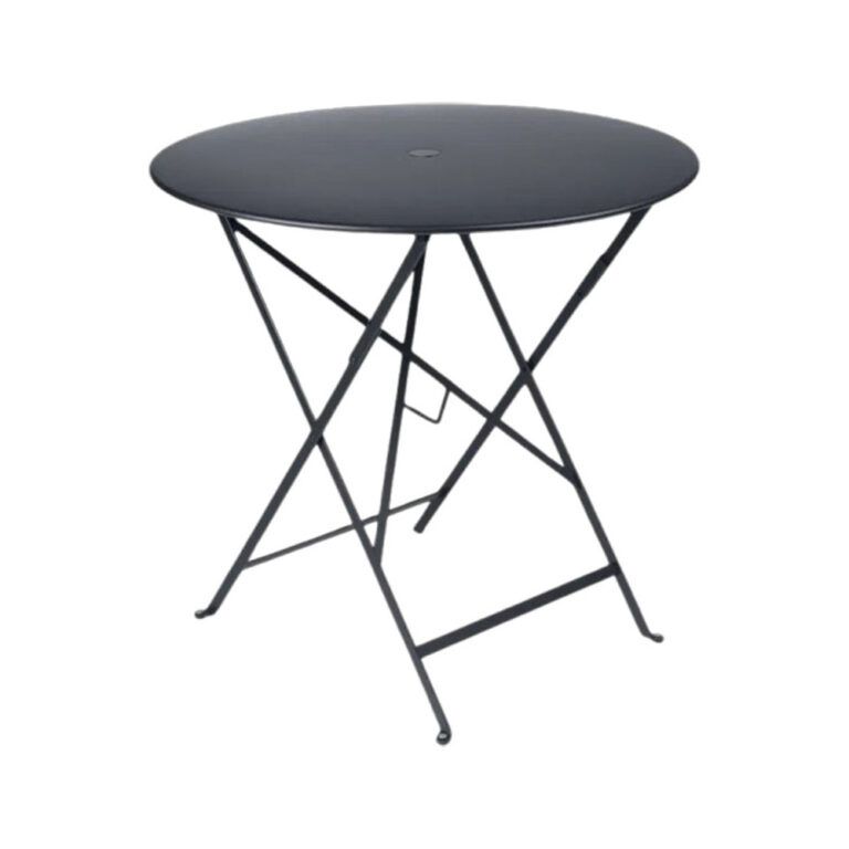 FERMOB - Table bistro pliante ronde Fermob en acier 77cm - 23 coloris