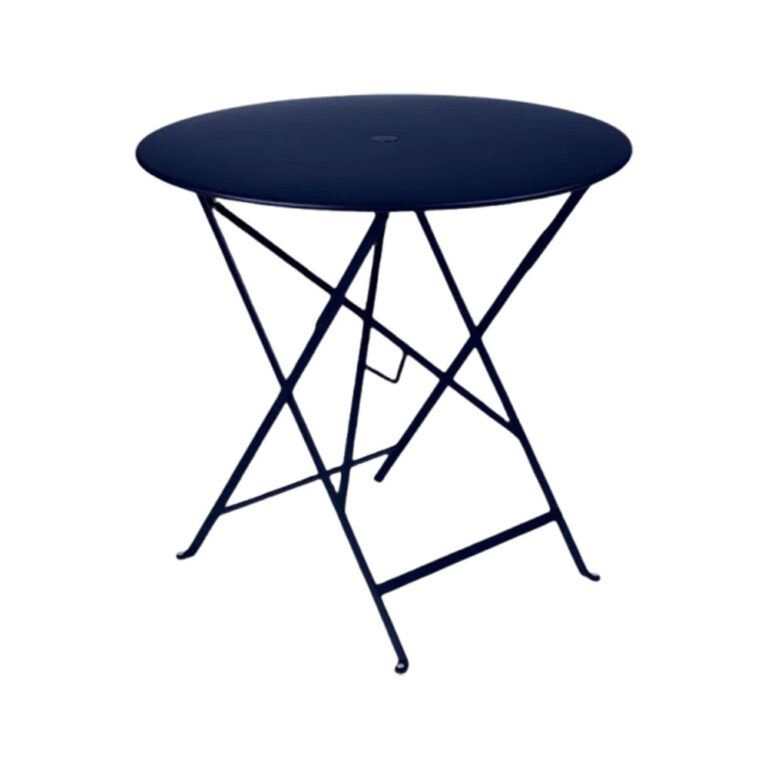 FERMOB - Table bistro pliante ronde Fermob en acier 77cm - 23 coloris