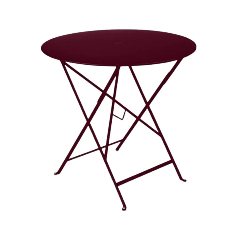 FERMOB - Table bistro pliante ronde Fermob en acier 77cm - 23 coloris