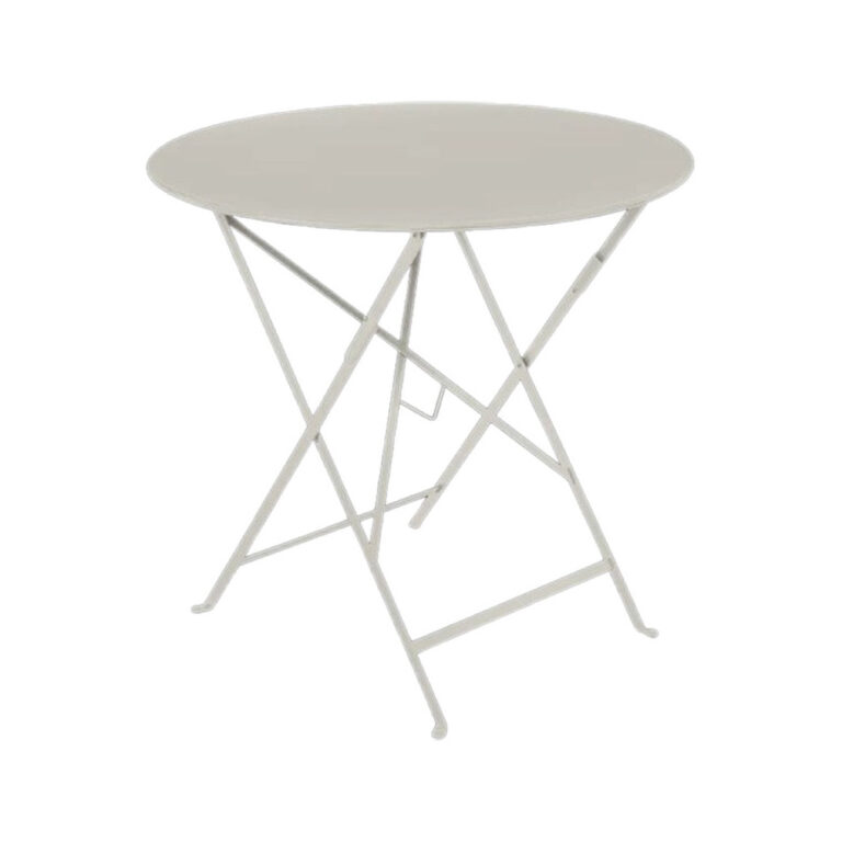 FERMOB - Table bistro pliante ronde Fermob en acier 77cm - 23 coloris