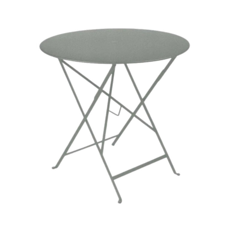 FERMOB - Table bistro pliante ronde Fermob en acier 77cm - 23 coloris